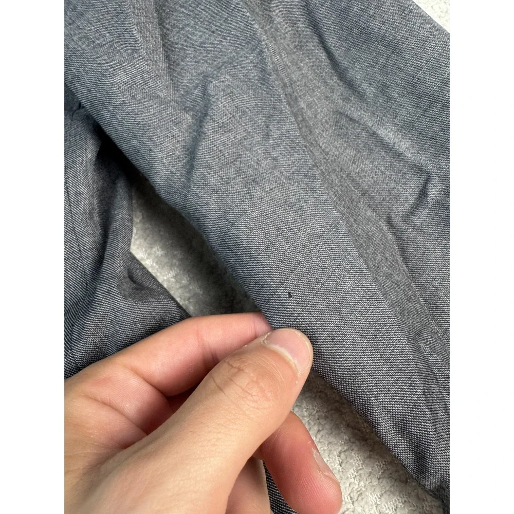 J Crew Ludlow Blazer Mens‎ 46R Gray Wool Two Button Sport Coat Tollegno Italy